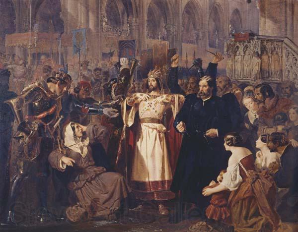 Edward Corbould Scene from Meyerbeer s Le Prophete (mk47) Spain oil painting art